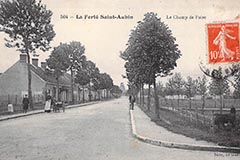 La Ferté-Saint-Aubin<br>Le champ de foire - début XX<sup>e</sup> siècle